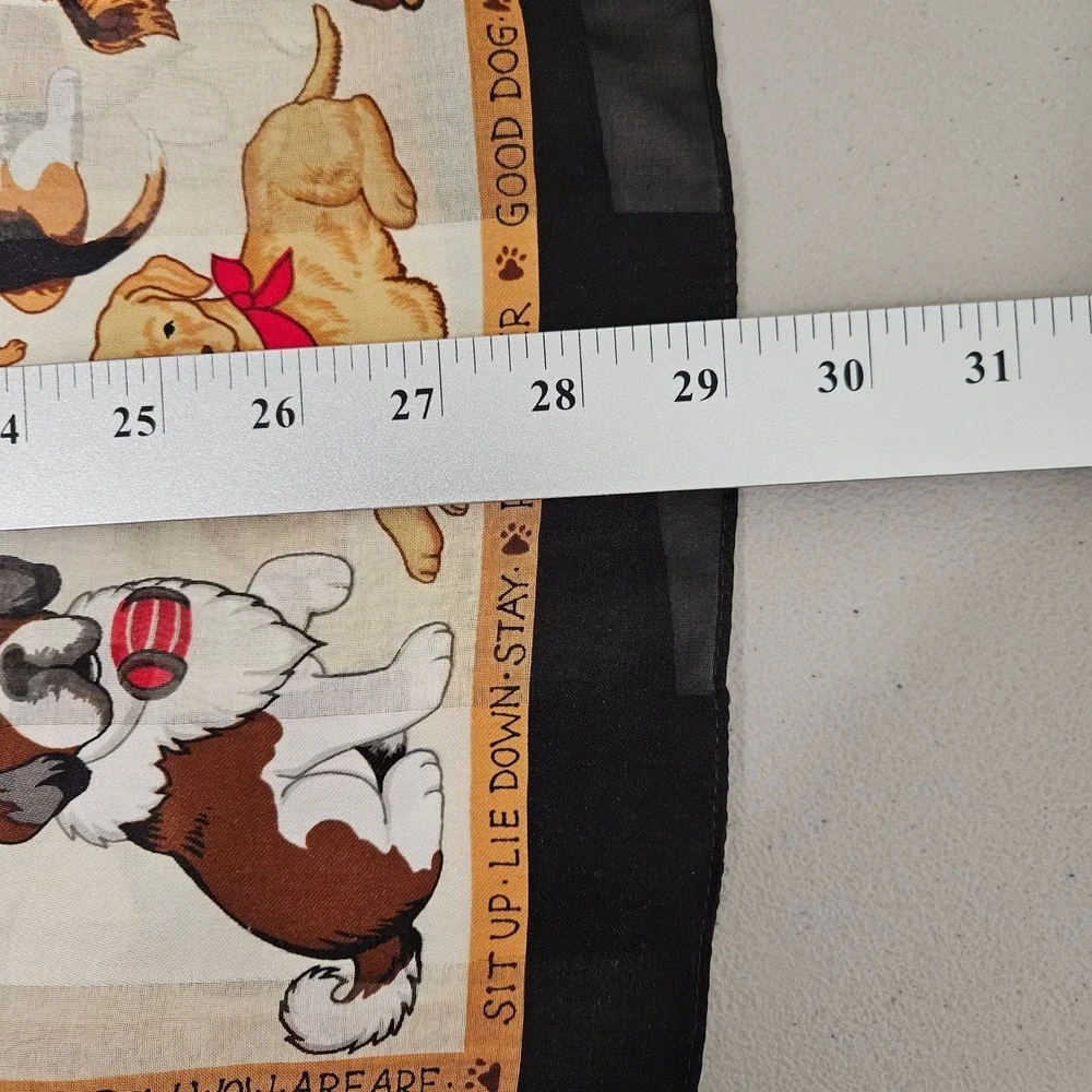 Dog Print Scarf Lightweight Dog Mom Puppy 58 inch‎